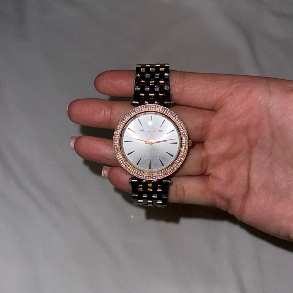Michael Kors Women's Darci Tri-Tone Watch MK3203